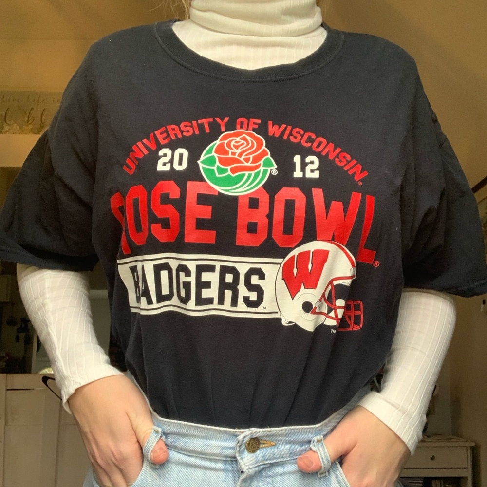 Vintage 2012 badgers tshirt